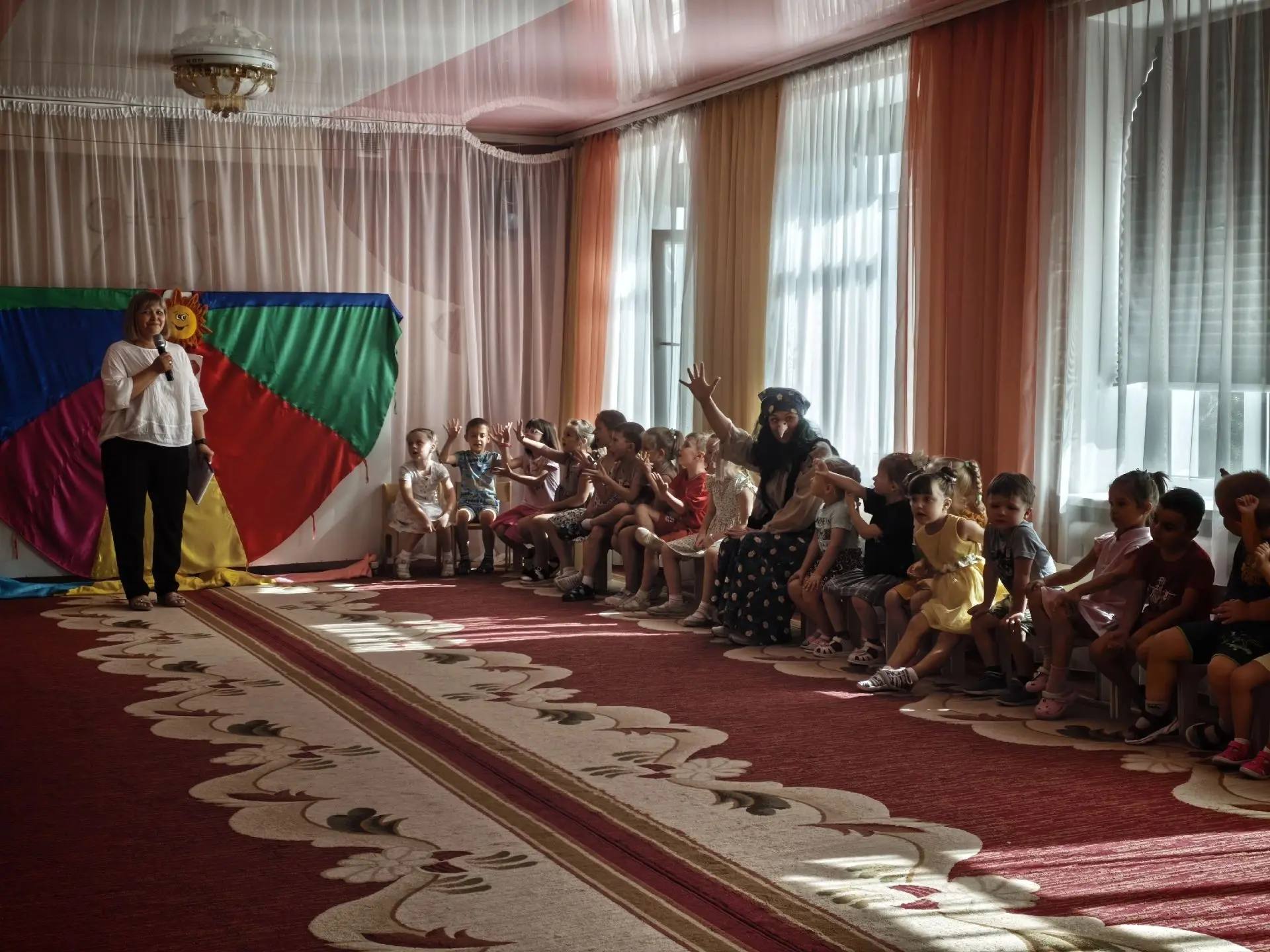 С 1 сентября по 3 сентября прошёл цикл мероприятий развлекательно- игровых программ «Уч...