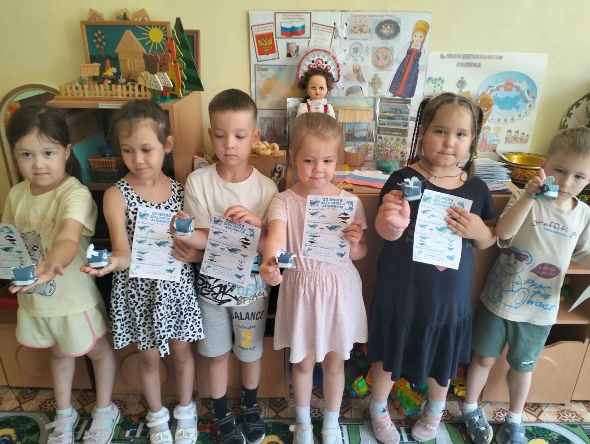 🐋23 июля — Всемирный день китов и дельфинов!

🐳В преддверии этого дня прошло тематическое занятие,