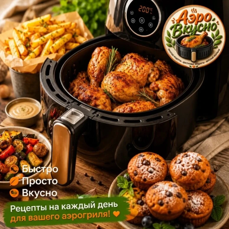 Аэрогриль есть? А идеи, что в нём готовить?