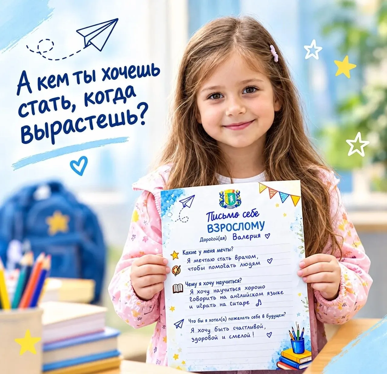А кем ты хочешь стать, когда вырастешь?