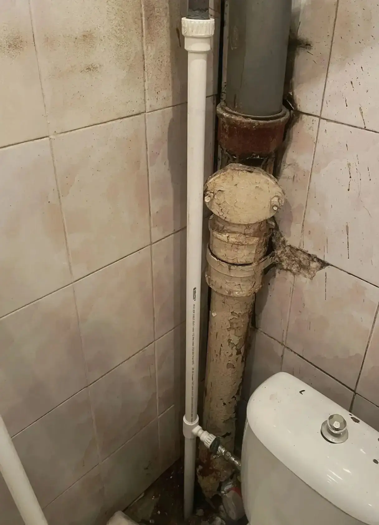 🔧Замена участка стояка ХВС по адресу: Металлургическая, 86