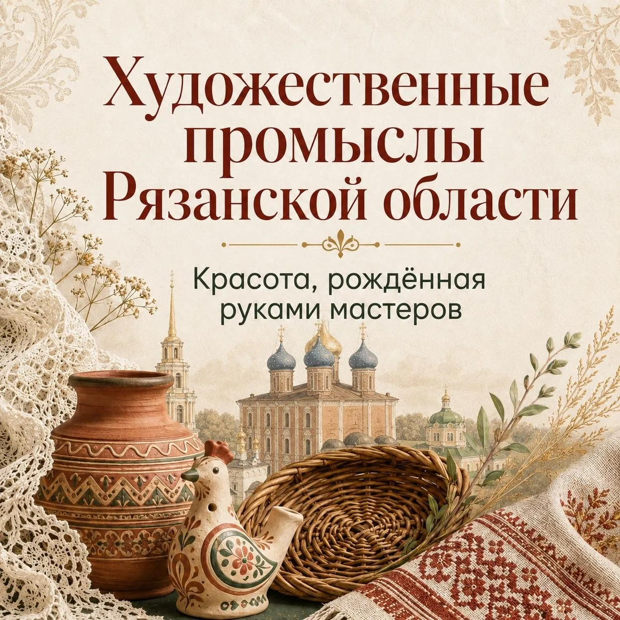 ✨ В этом году в России впервые будет вручена национальная премия в области народных худ...