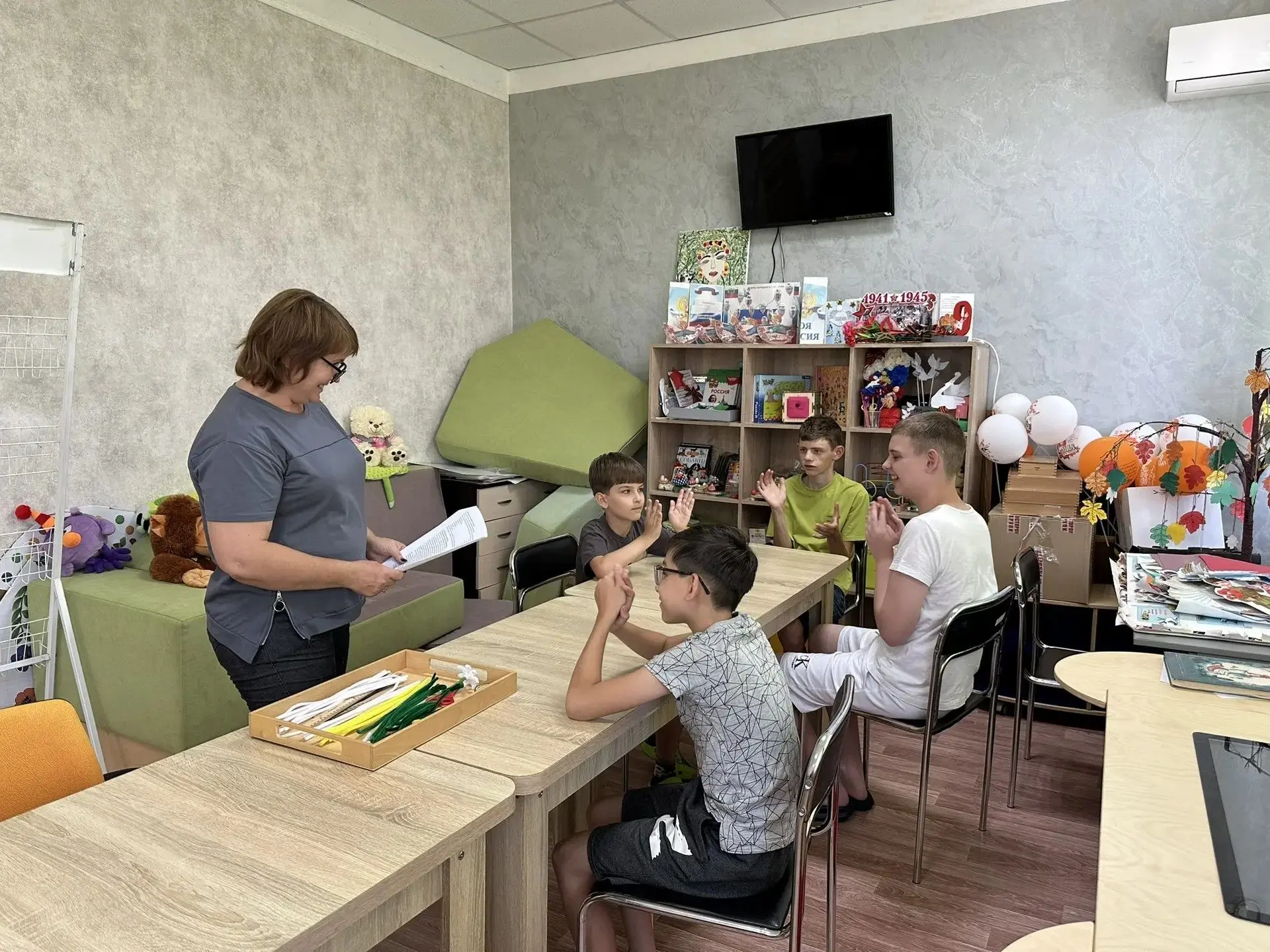 В отделении комплексной реабилитации инвалидов ГБУ «Комплексный центр социального обслуживания насел