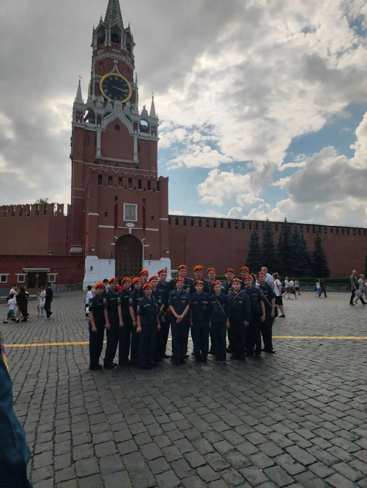 ❗️Cборы учащихся кадетского класса «Спасатель»