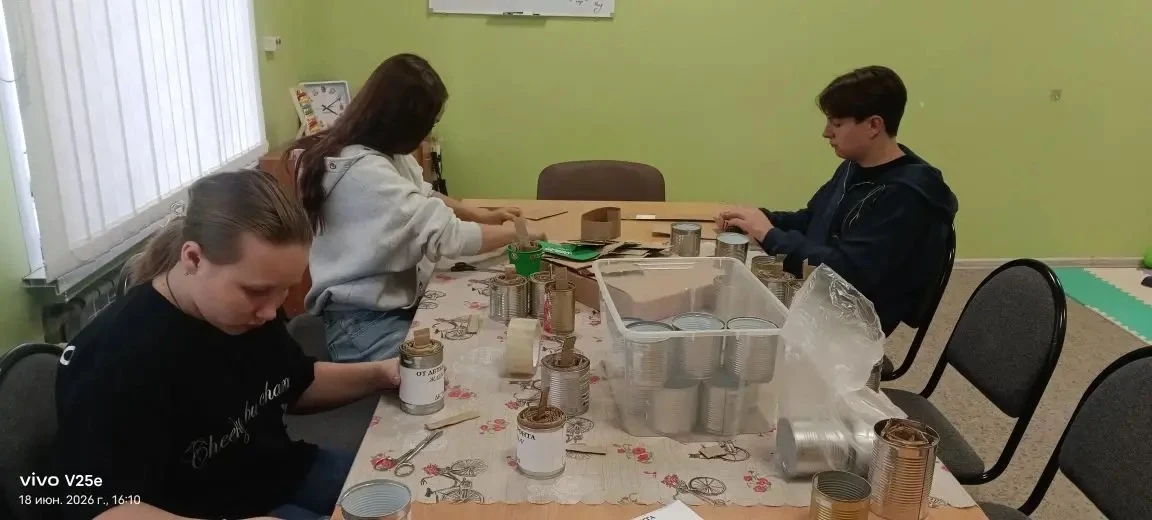 В ДК «Тимонинский» прошёл мастер-класс «Мы вместе»! 🤝

Вместе мы сделали 35 копных свечей для наших