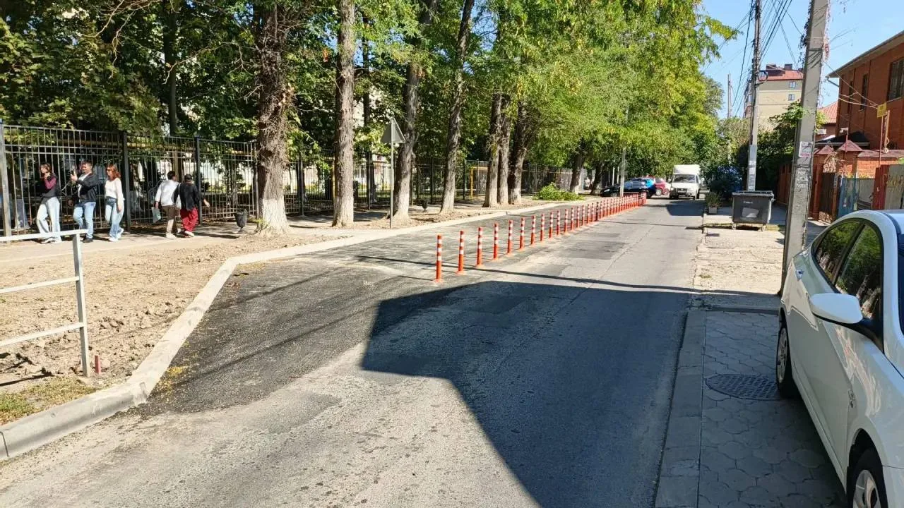 Завершаются запланированные работы в районе школы № 4.