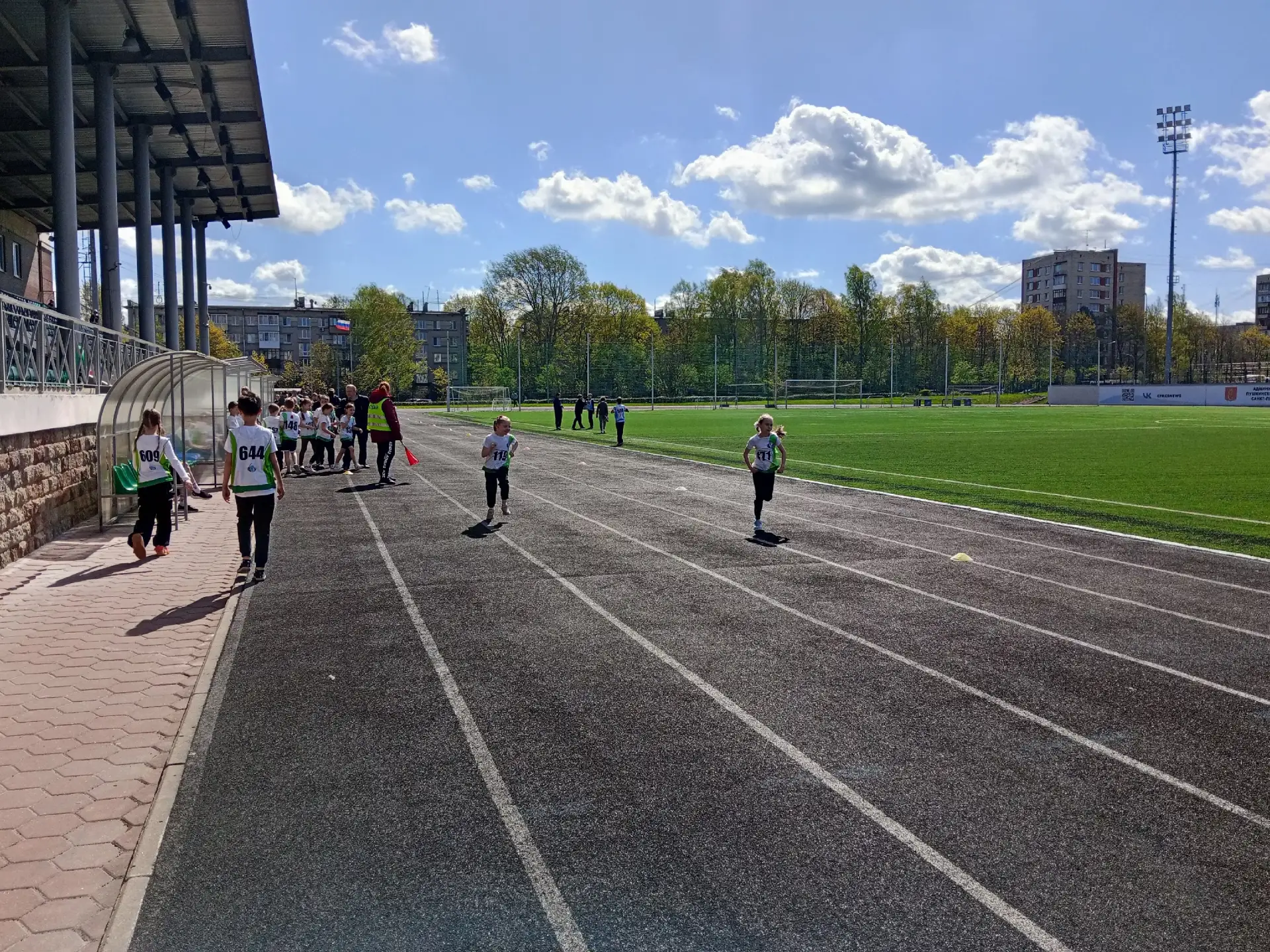 05.05.2026 Прошел этап ГТО, участвовали ученики 2,4,6 класс.   Ребята сдавали  нормативы по челочном