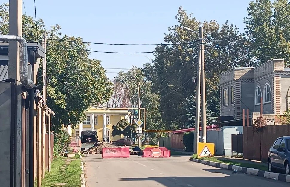 🚗В центре Тихорецка перекрыли движение