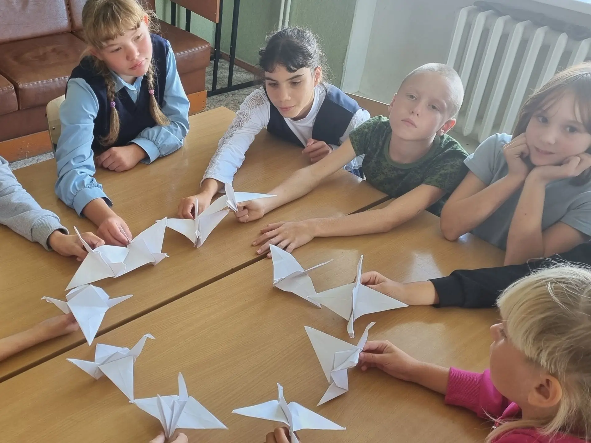 🕊 «Журавлик памяти: помним и бережём мир» 🕊