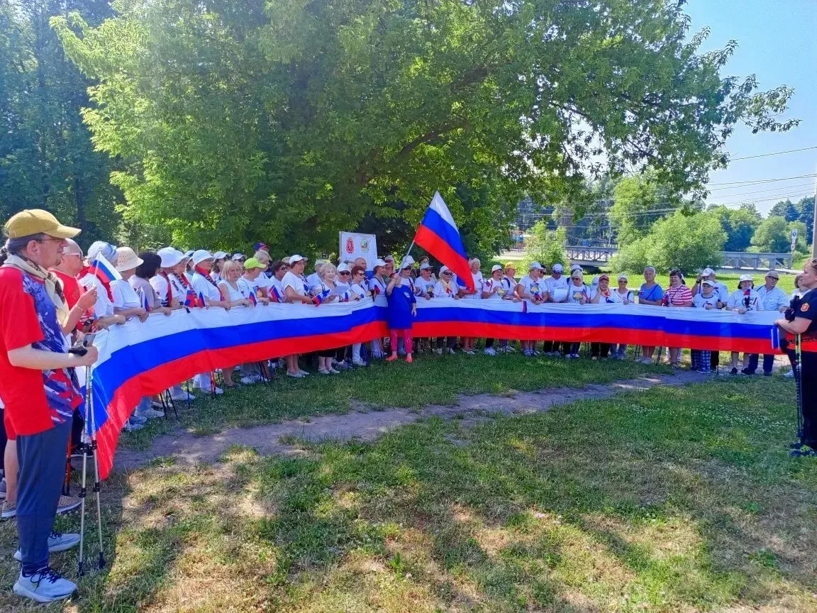 12 июня на территории Баташовкого парка состоялось праздничное мероприятие - фестиваль северной ходь