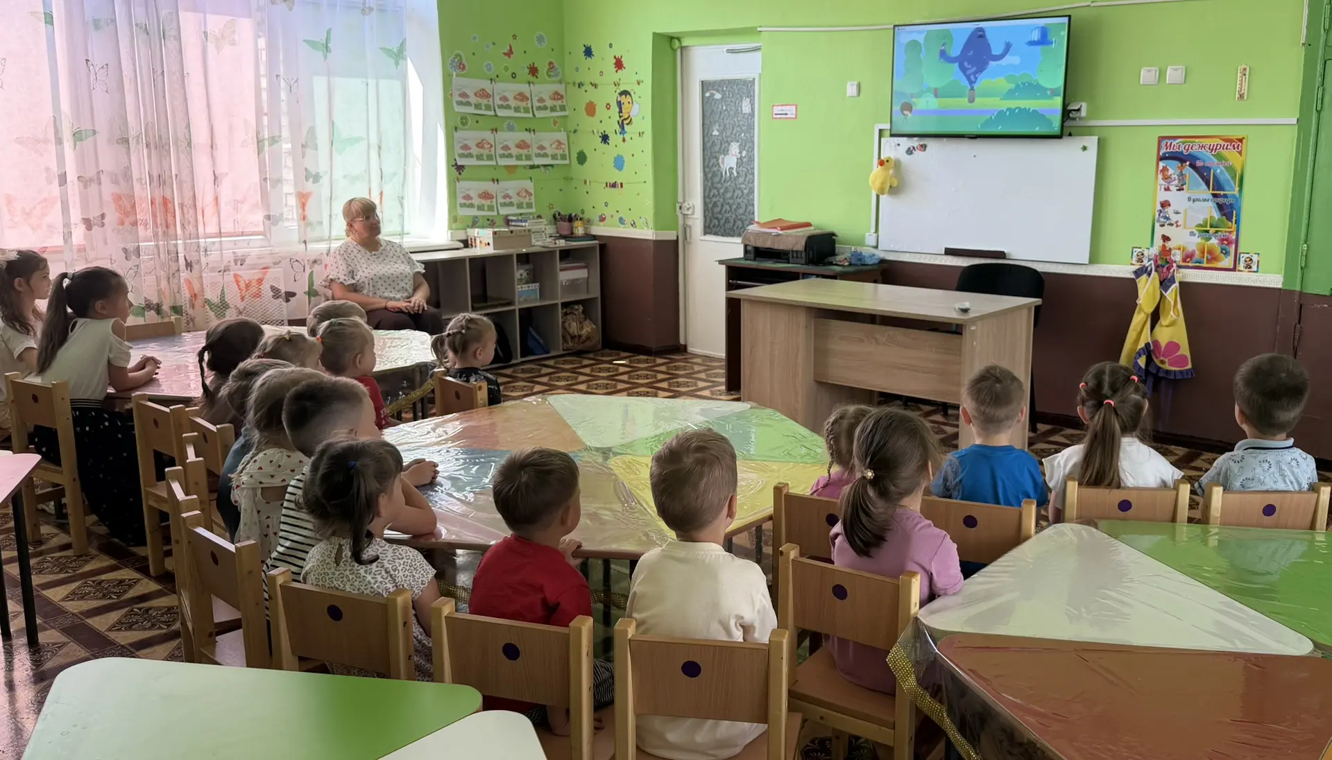 17.07.2026 г. в рамках федерального проекта «Зеленая экономика» в нашем детском саду прошел просмотр