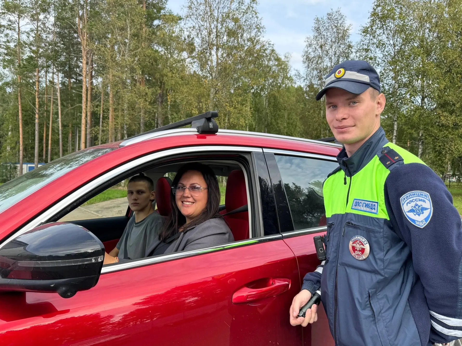 🚗 «Родительский патруль» прошёл у нашей кадетской школы «Корабелы Прионежья».