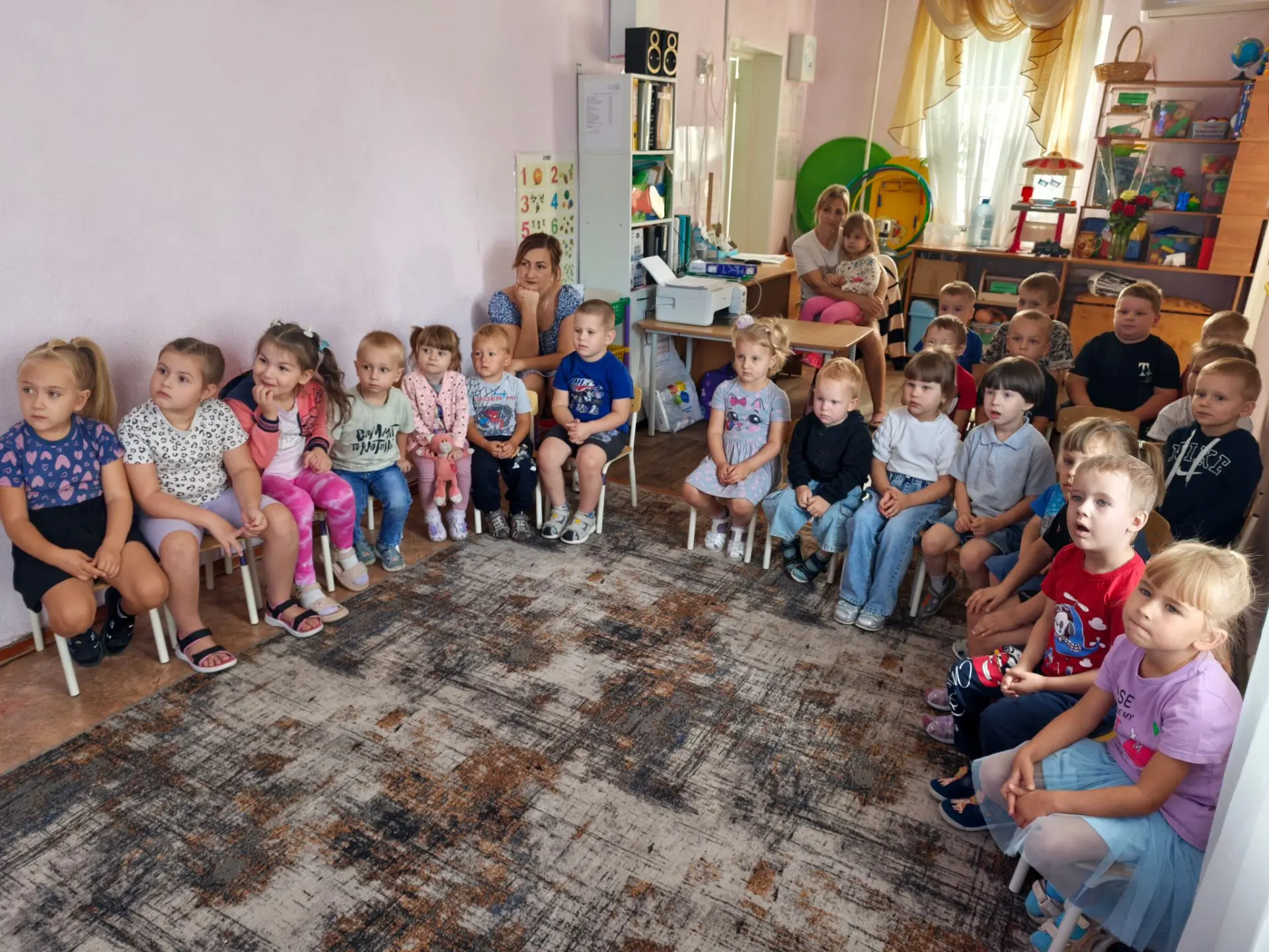 Сегодня в нашем детском саду было очень весело и интересно!