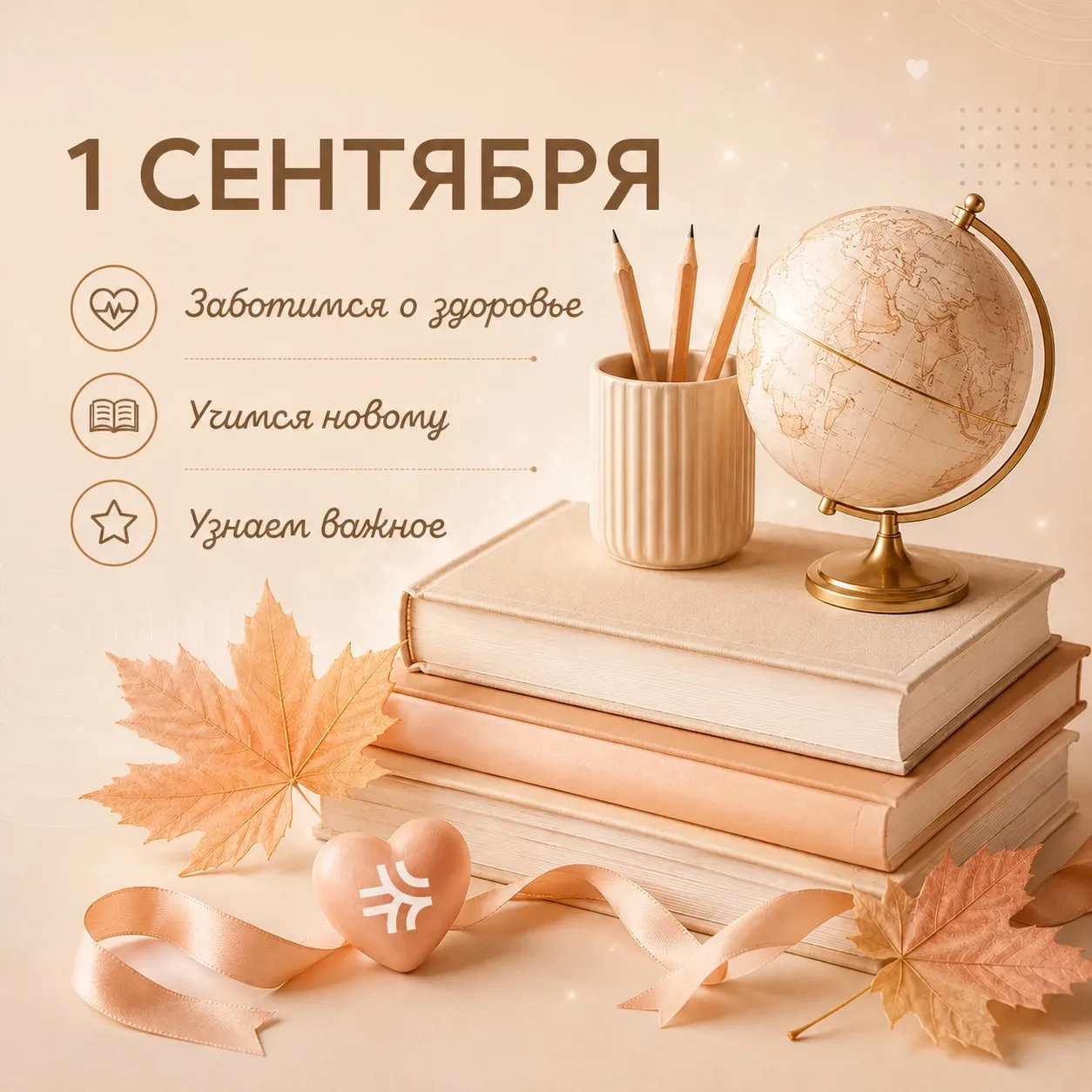 🍂 С Днём знаний и первым днём осени!