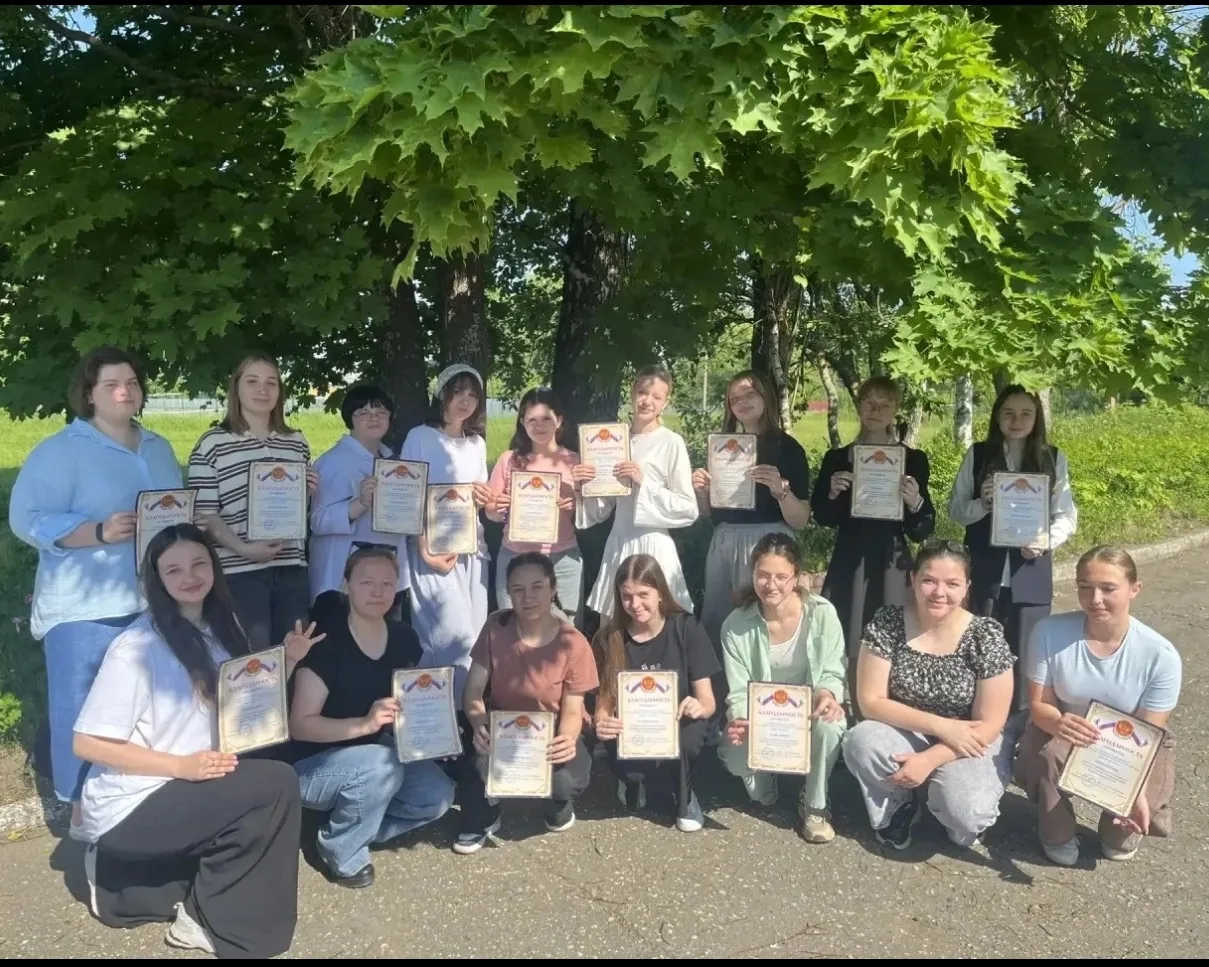 В конце учебного года волонтерский отряд «Зов сердца» ГБП ОУ «Торжокский педагогический...