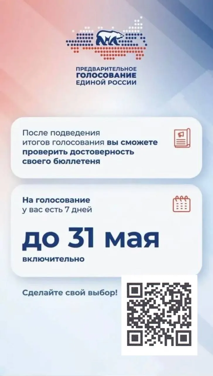 👌Стартовало предварительное голосование «Единой России»