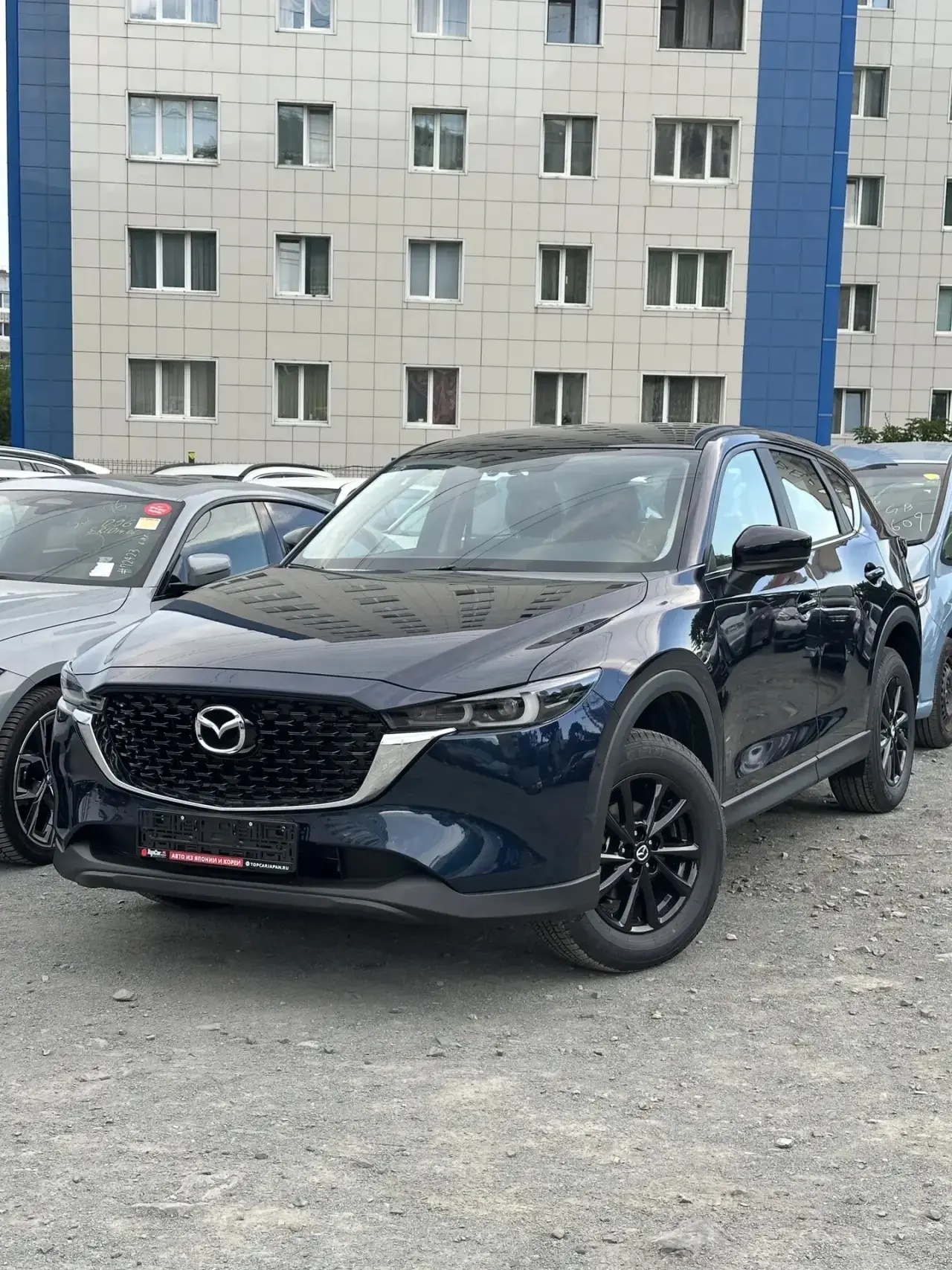 🇨🇳🚘Привезли из Китая новую Mazda CX-5 в исполнении Black Package
— Главные отличия этой версии: а