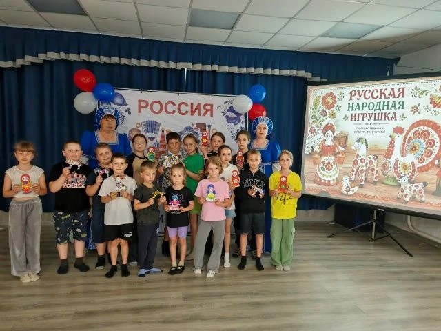 ⚡️9 июня в клубе посёлка Новоказачий прошла увлекательная интерактивная программа «Русская народная 