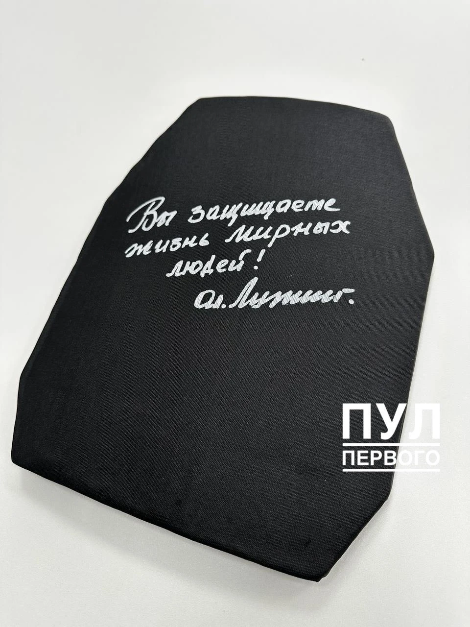 Лукашенко попросили оставить автограф на бронепанели для музея Академии наук