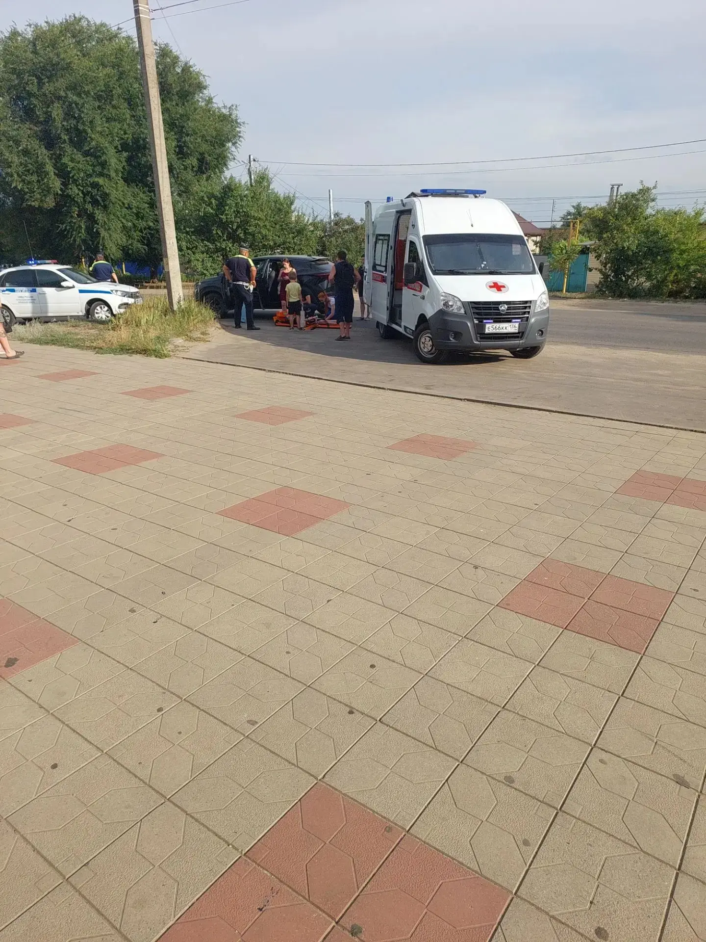 Эсауловка человека сбили