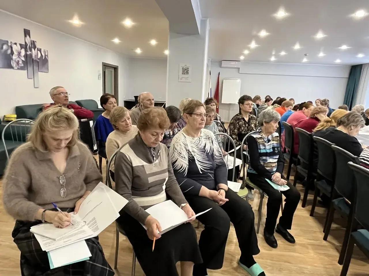 Семинар Совета ветеранов педагогического труда 📘  Со 2 по 6 марта в Доме Учителя в Поведниках прошёл