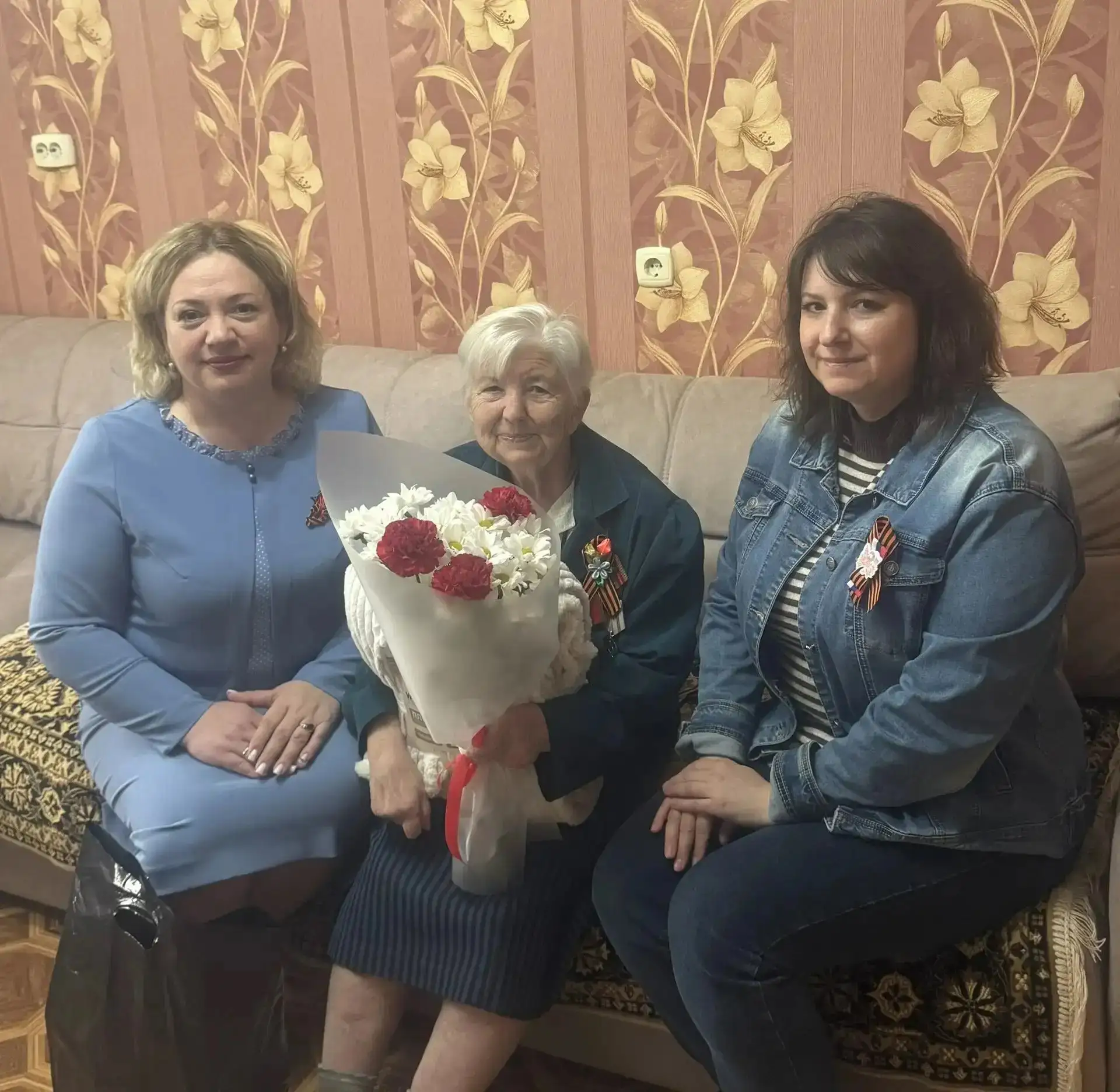 В преддверии 81-й годовщины Победы в Великой Отечественной войне ветераны Трусовского р...
