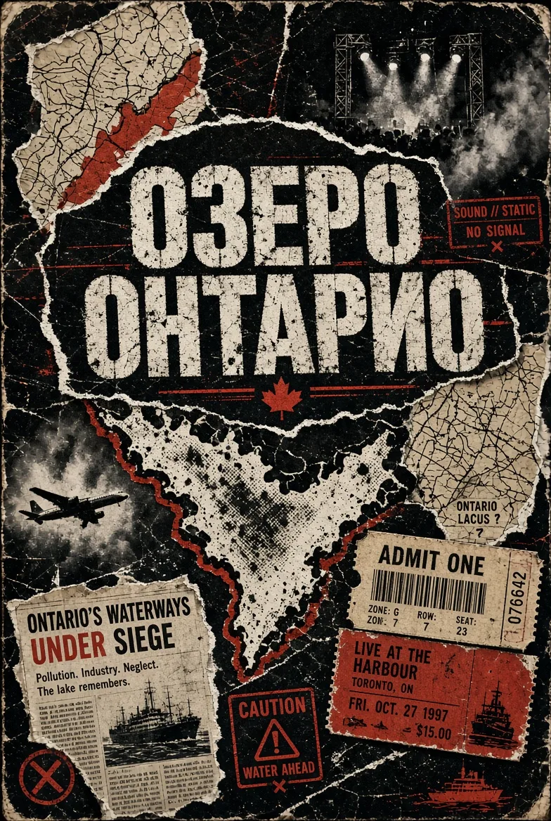 Bruce Dickinson переименовал озеро обратно: «Мы пересекли озеро Онтарио»
