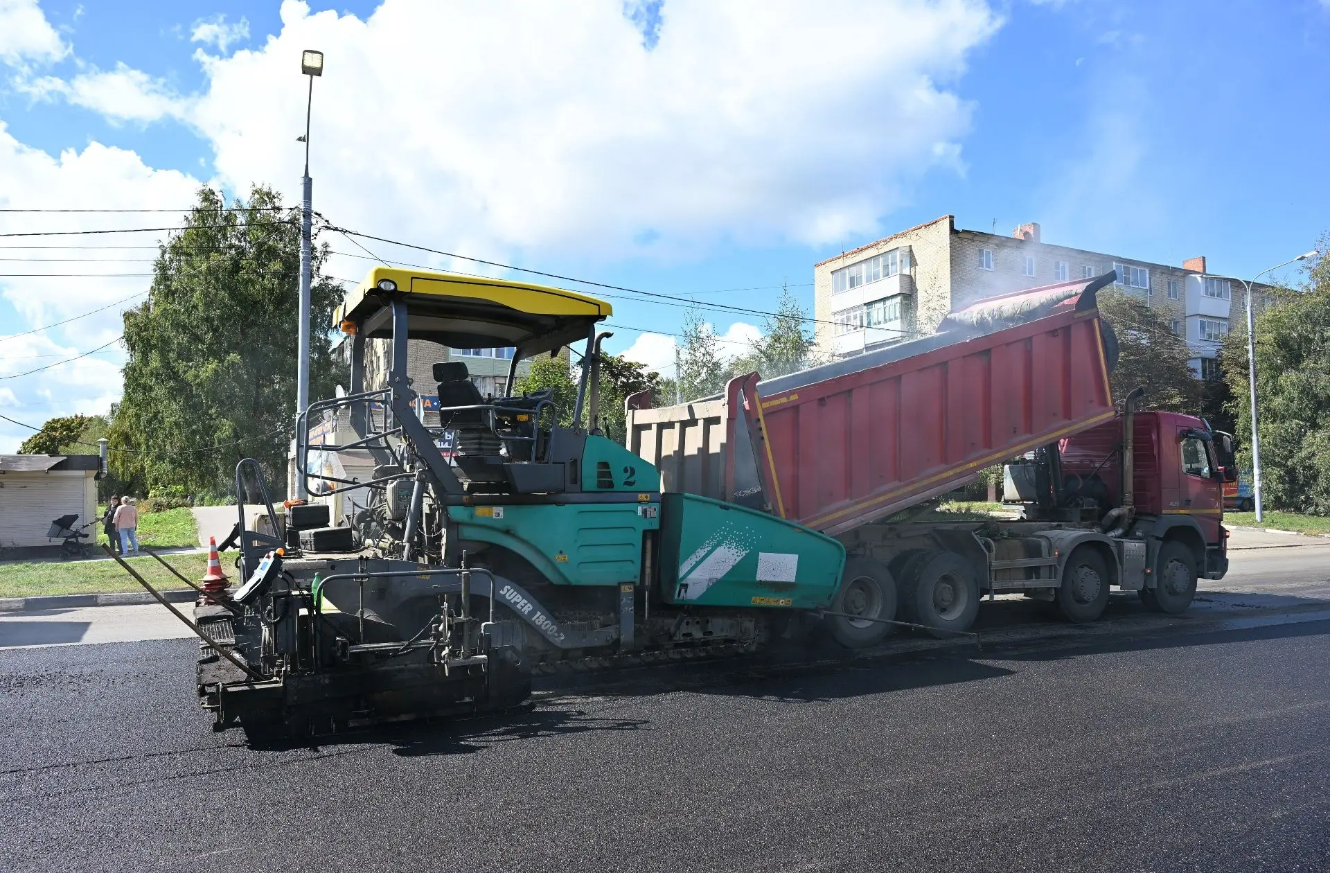 Масштабное обновление дорожной инфраструктуры в городе Щекино🚧