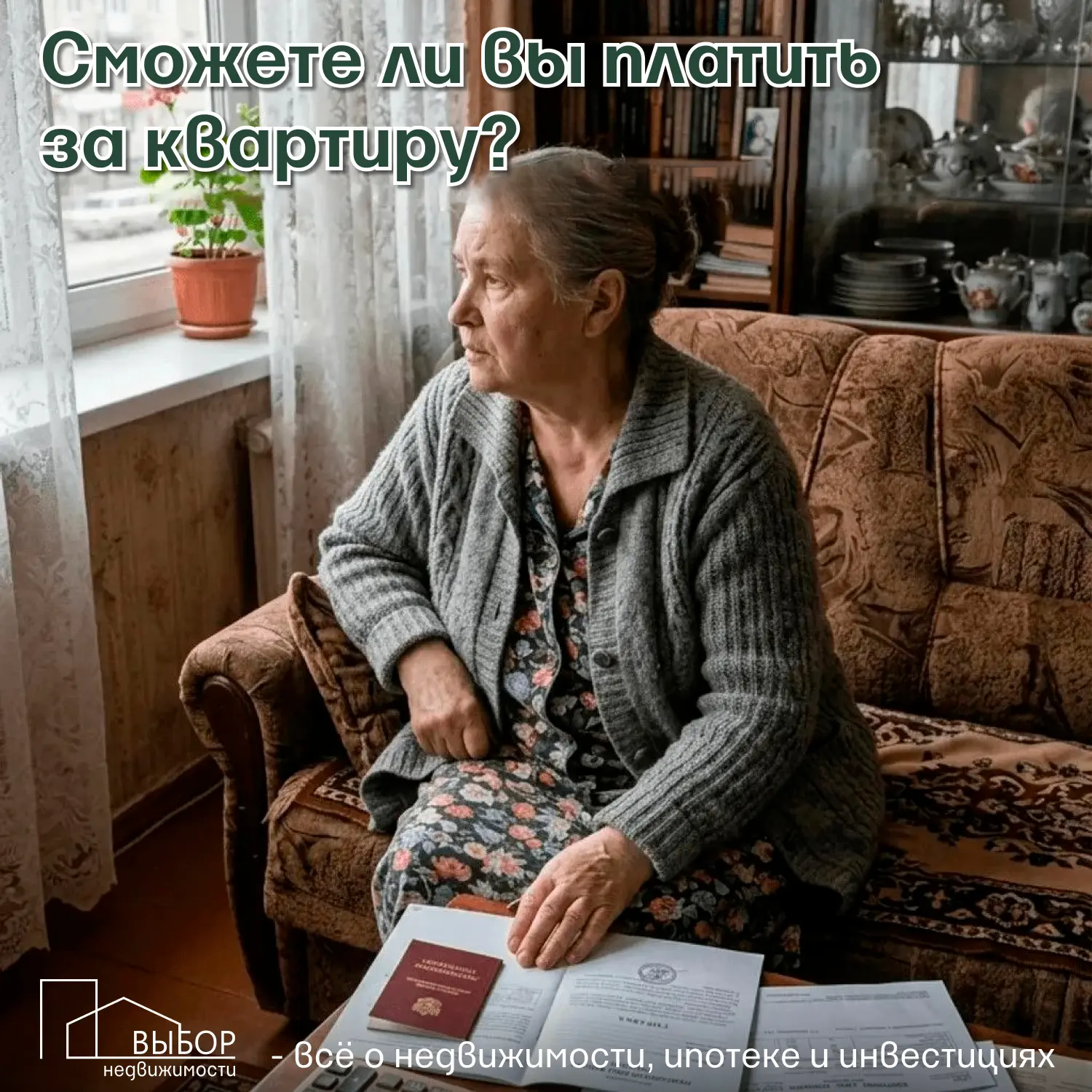 🔻 Сможете ли вы платить за квартиру, когда вам исполнится 75?