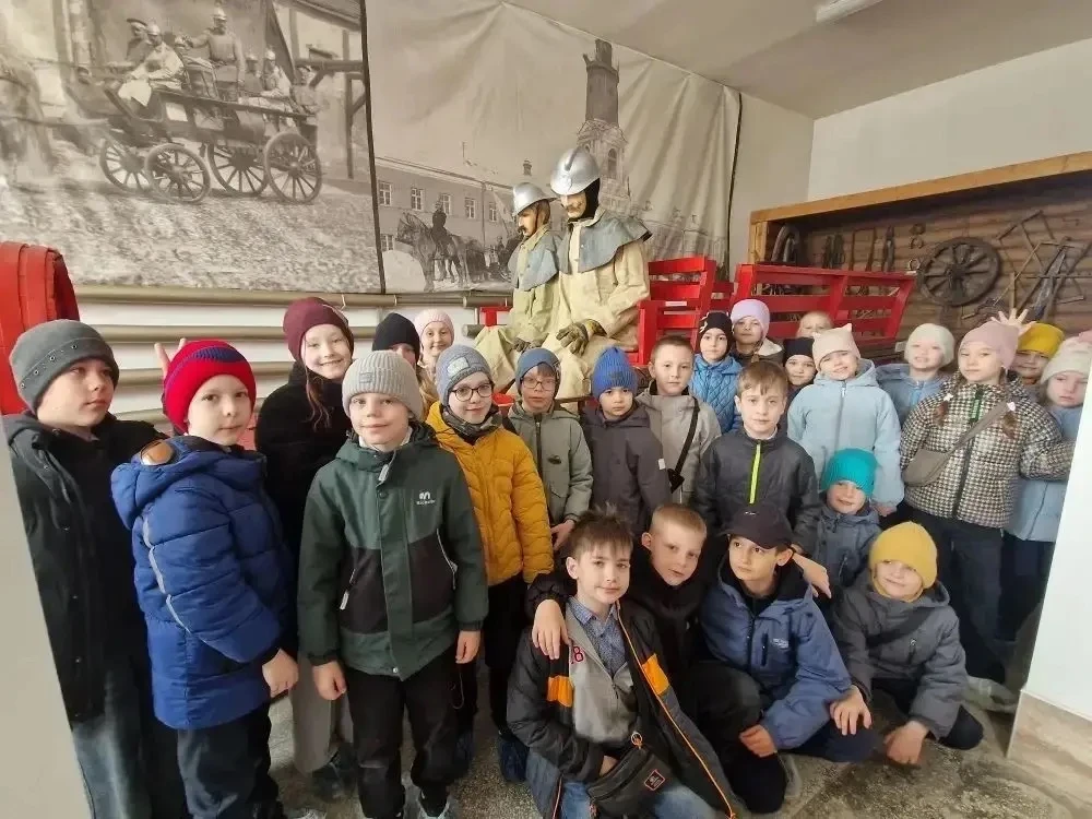 🚒 2«А» класс в гостях у пожарных! 🚒