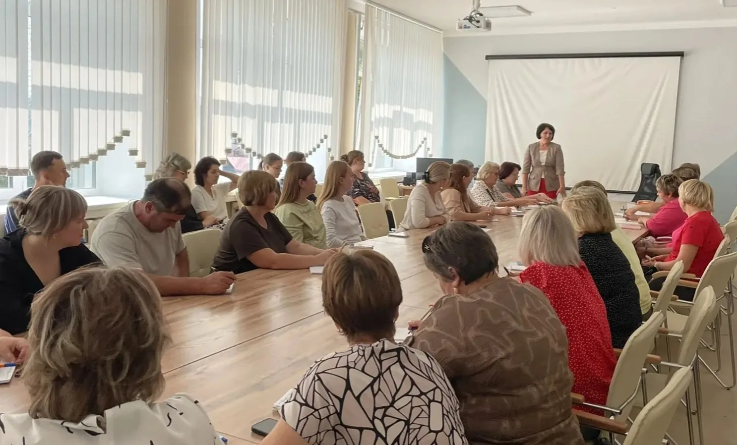 ‎📚 В Краснозерском лицее №1 прошел традиционный Августовский педагогический совет