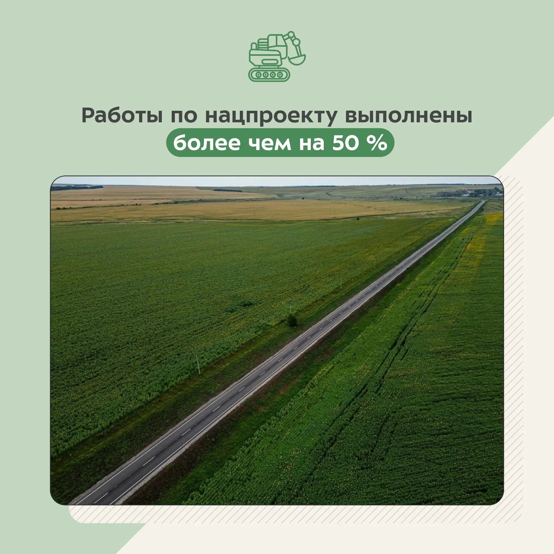 С начала этого года в 55 субъектах на региональных и местных дорогах уже устроили 71,7 ...