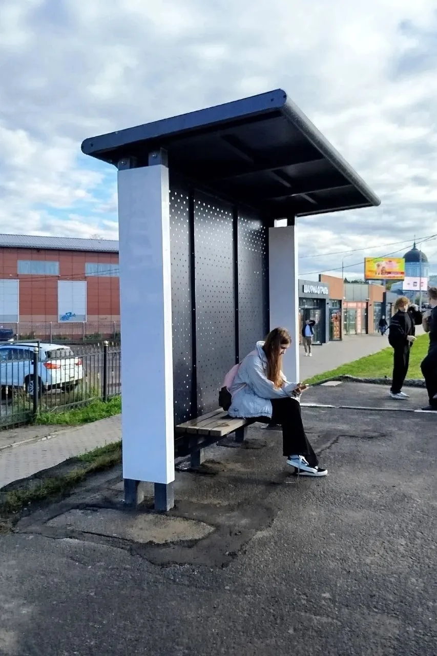 Новые остановки у рынка.