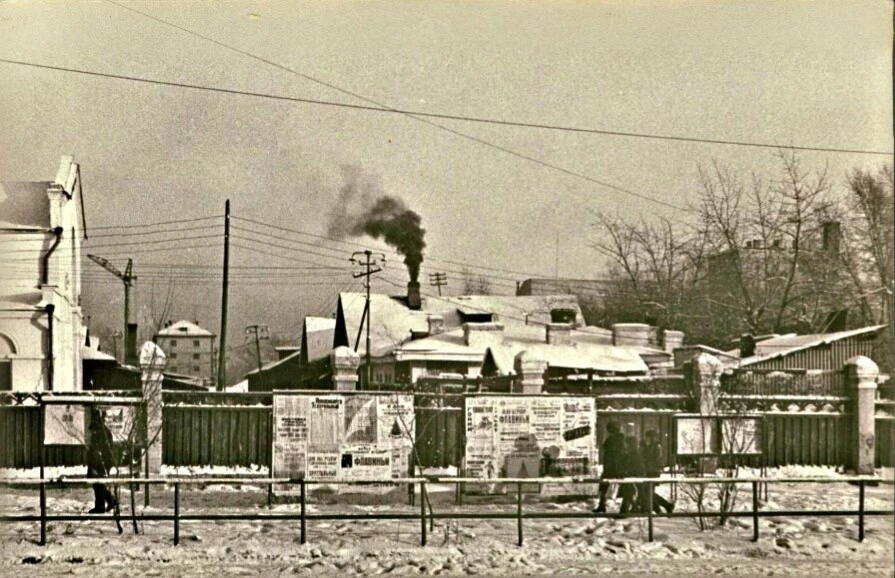 Центральный рынок со стороны Мичурина, 1969-70г.