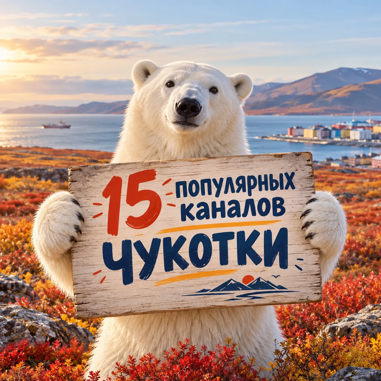 15 популярных каналов в Max на Чукотке. По версии MaxStat (с учетом подписчиков)