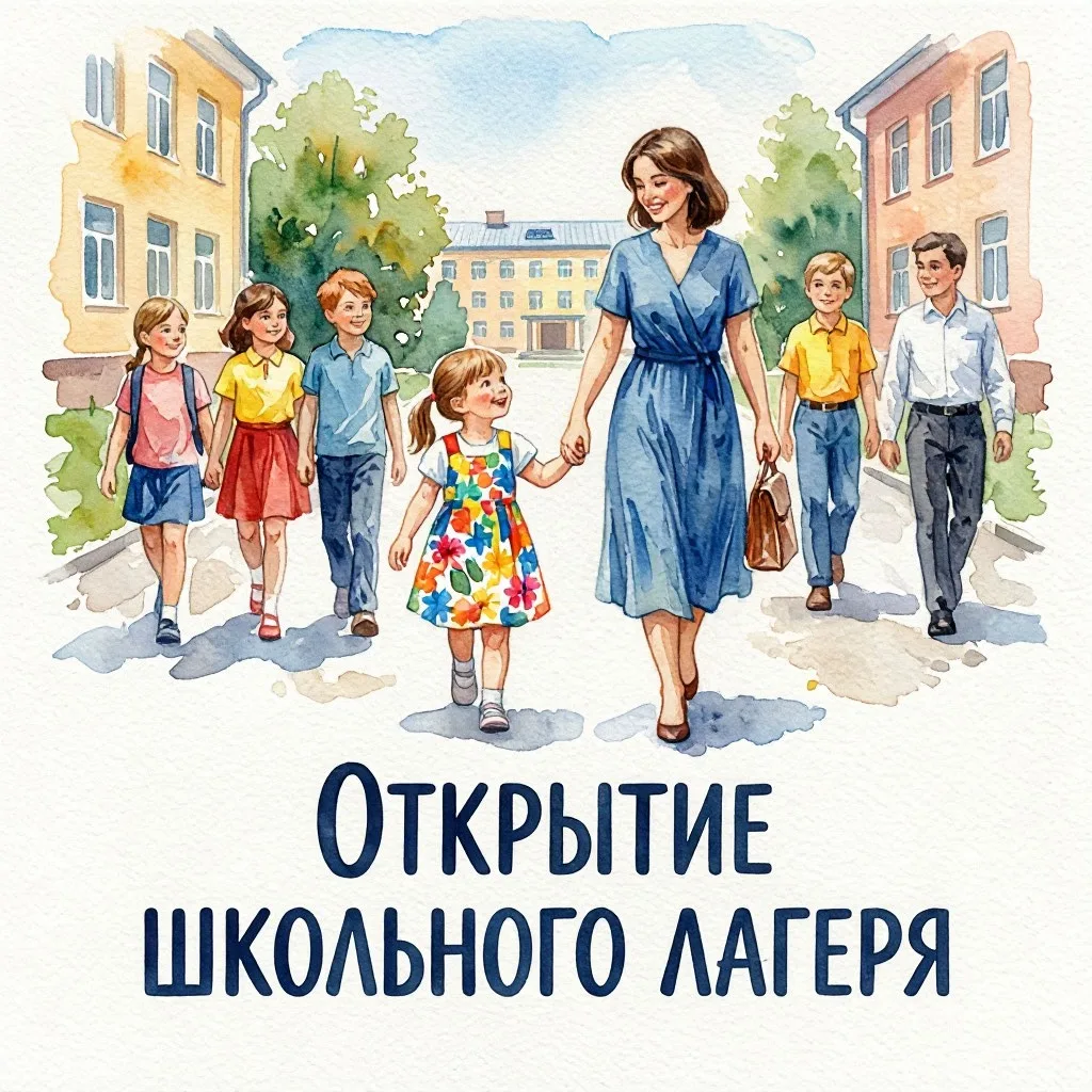 ✨ Внимание, ребята и родители! ✨
С 1 июня открывается школьный лагерь — место, где каникулы станут п