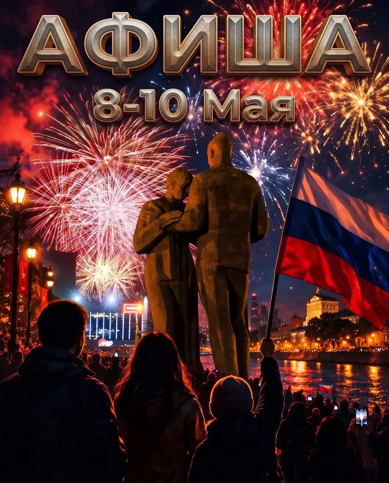 🎉Ловите афишу мероприятий на ближайшие дни  8 мая, пятница   🎡Мероприятия в парке «Арлекино» ⌛️10:00