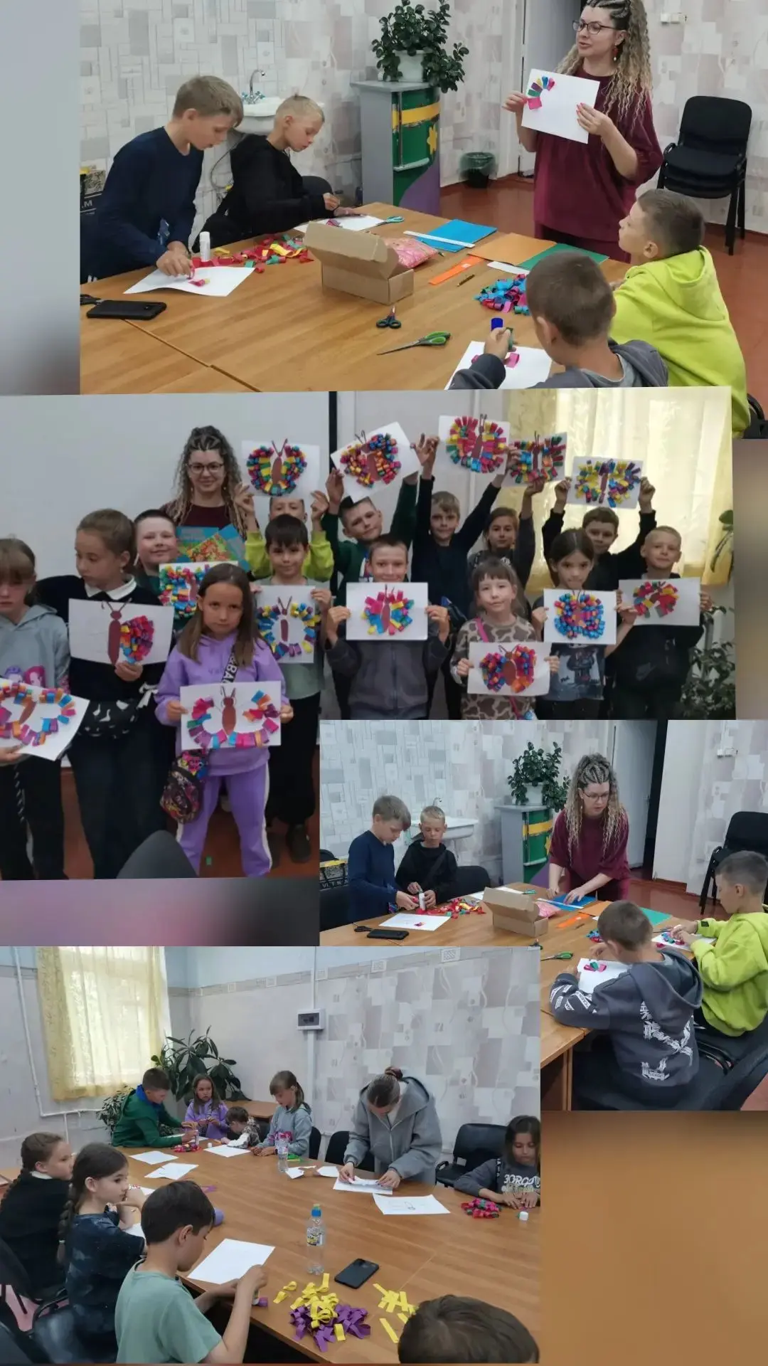 В школьный лагерь «прилетели» яркие бабочки🦋.

18 июня в школьном оздоровительном лагере прошёл увл