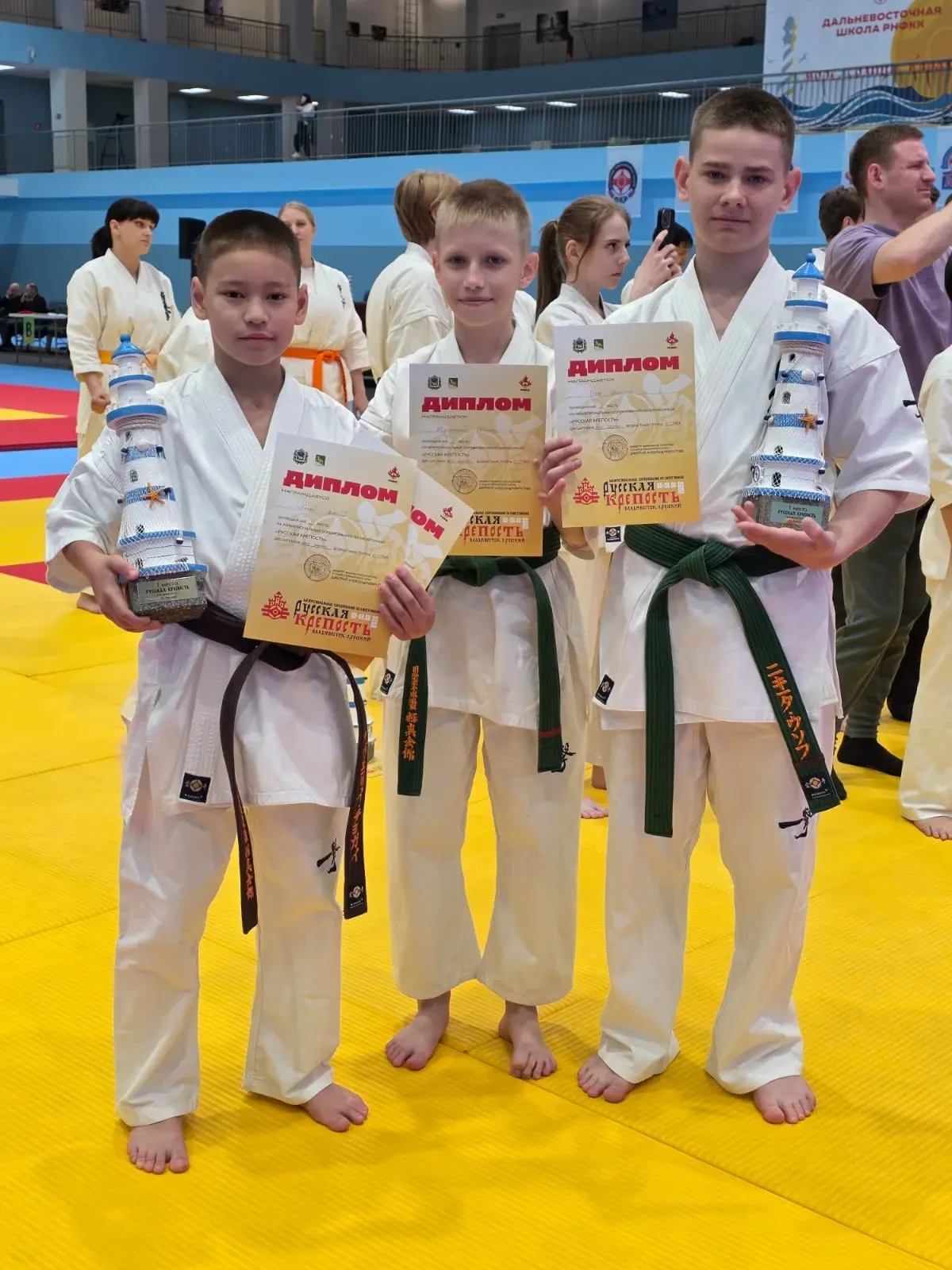🥋Межрегиональный турнир по КИОКУСИНКАЙ каратэ "Русская крепость" прошел во Владивостоке, о.Русский 
