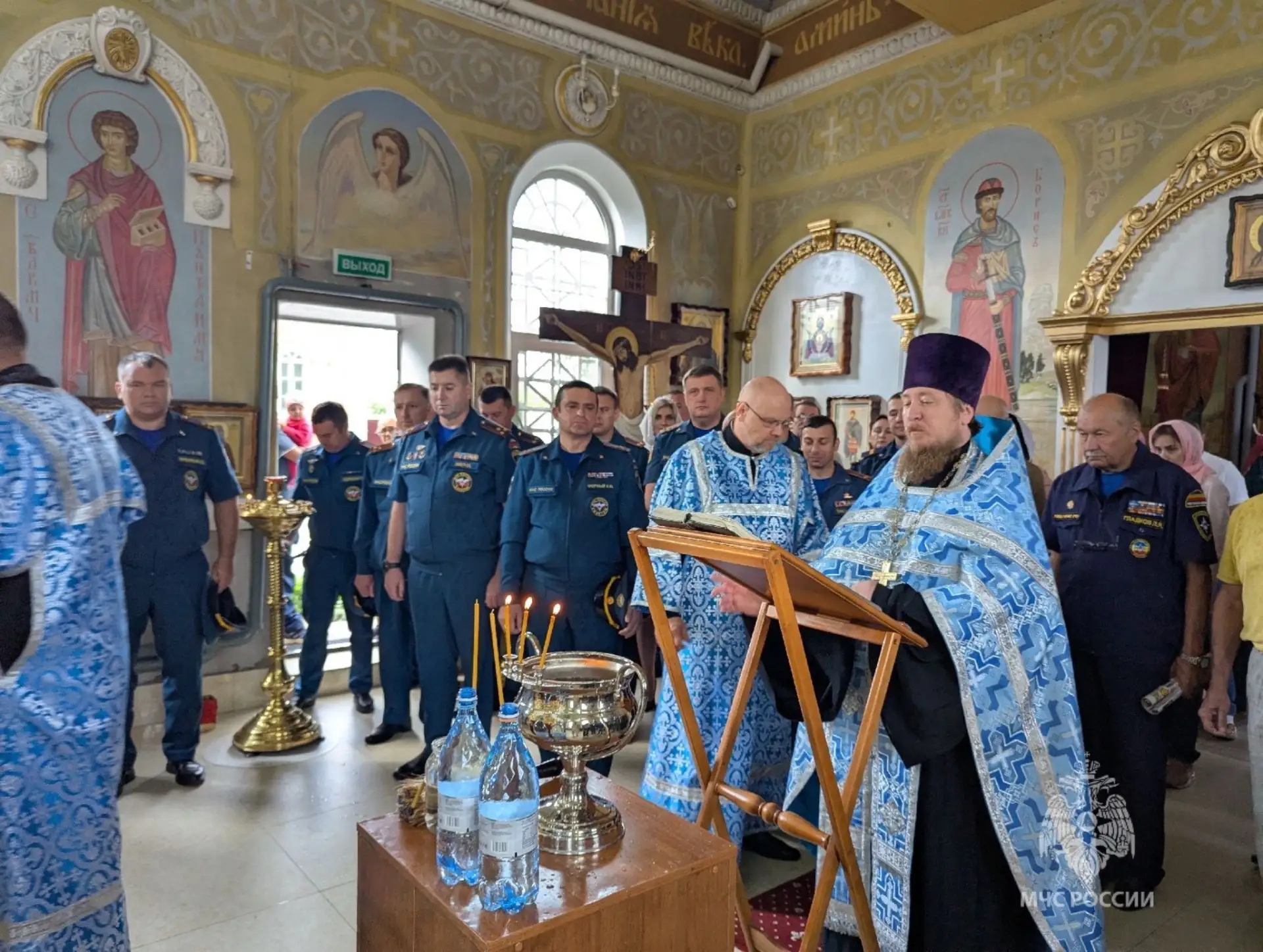 ❣️Донские пожарные приняли участие в благодарственном молебне «Неопалимая Купина»