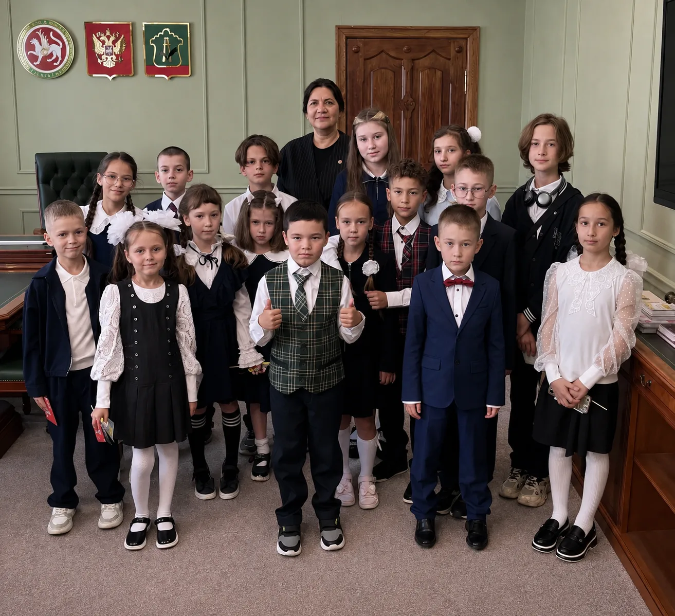 В начале учебного года наш исполком наполняется звонкими детскими голосами