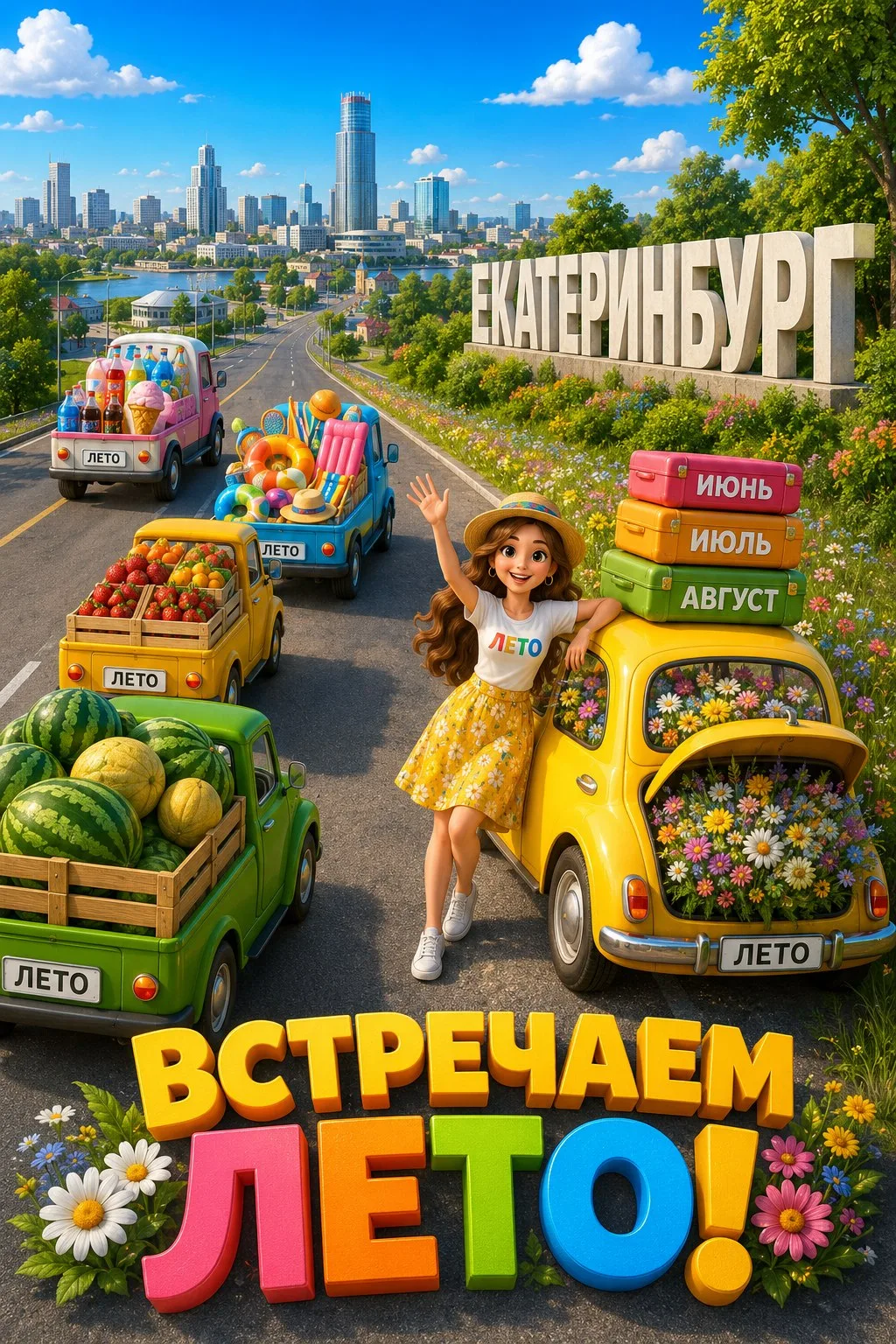 ☀️ Ура, лето!☀️

Дорогие наши воспитанники, уважаемые родители и коллеги! От всего сердца поздравляе