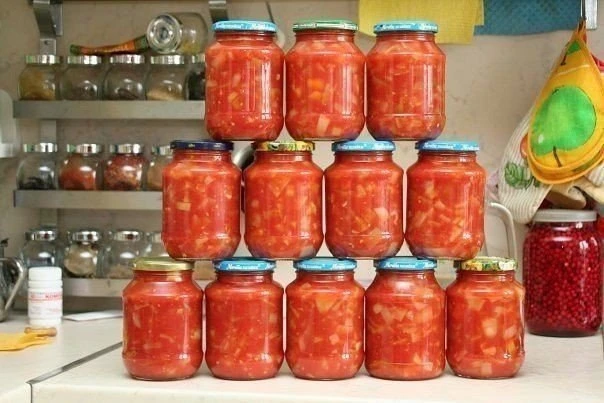 ФАРШИРОВАННЫЙ ПЕРЕЦ ЗА ЗИМУ ОВОЩАМИ