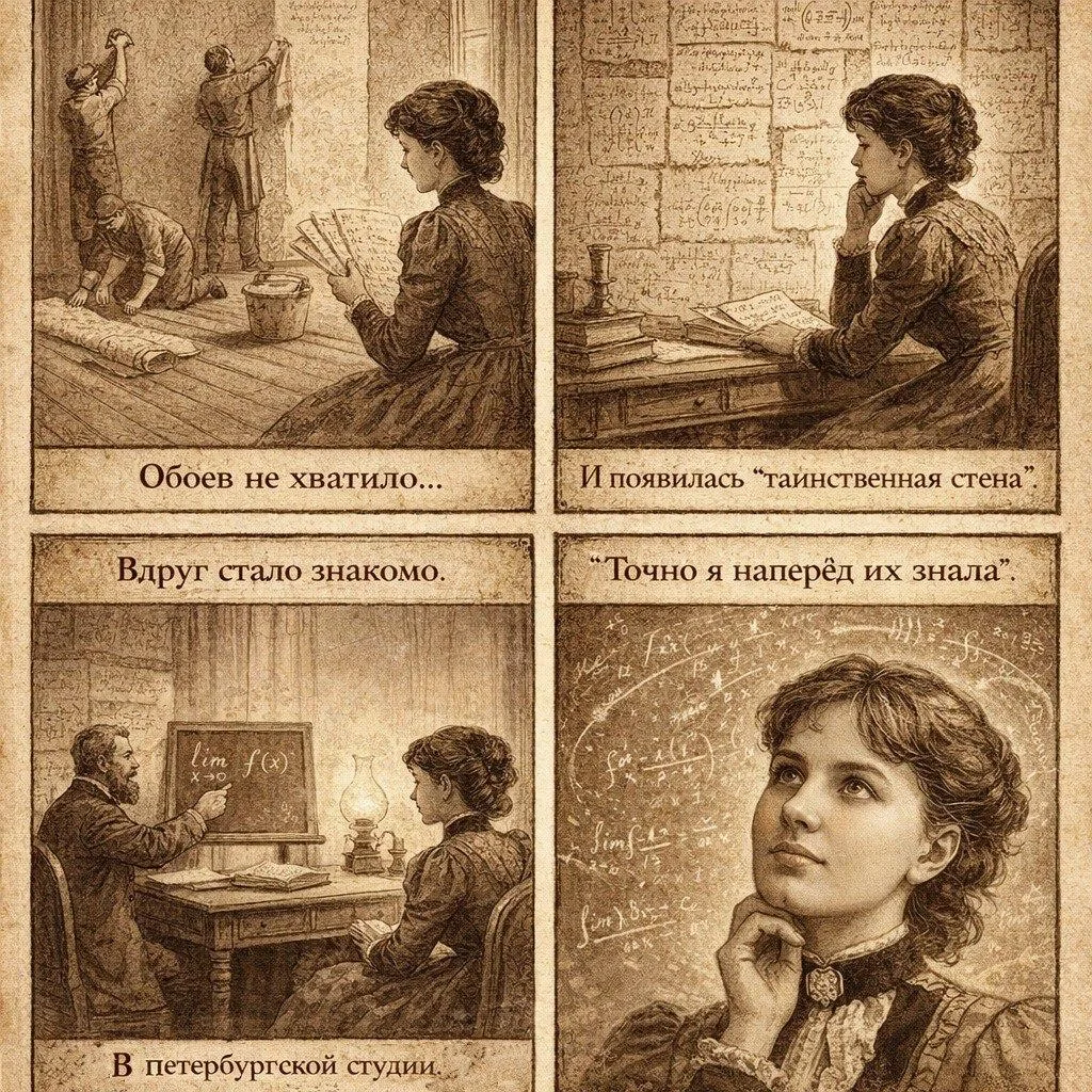 Хороший пост попался к 8 марта про Софью Ковалевскую.