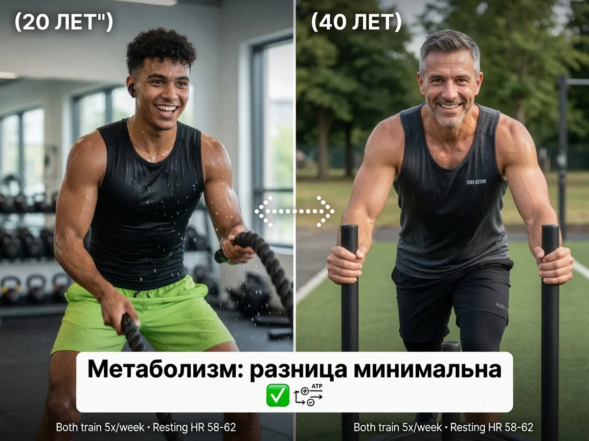 Миф: метаболизм замедляется после 30

Знакомая история: "Мне 30+, и я больше не могу есть как раньше