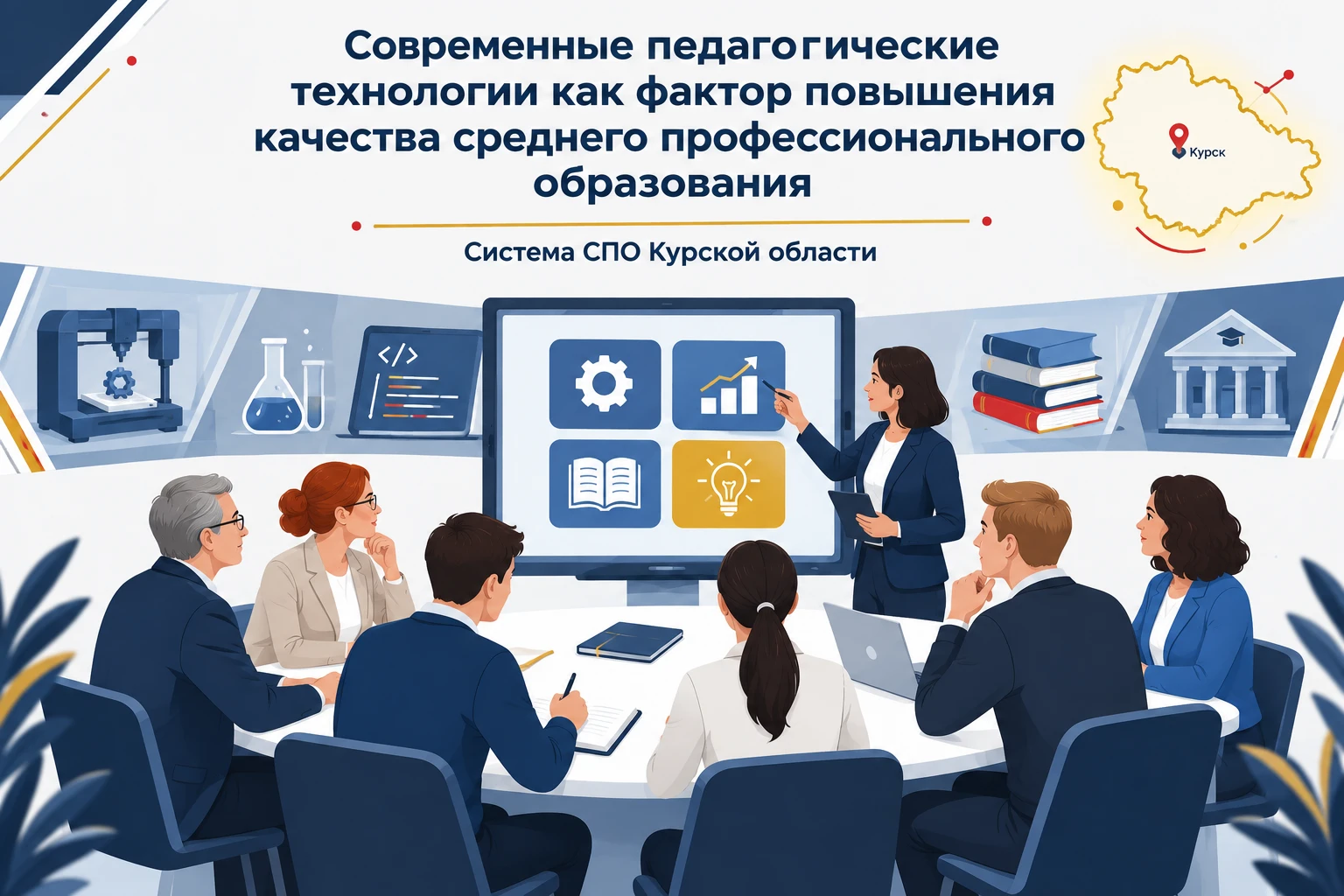 📌Кафедра профессионального образования ОГБУ ДПО КИРО проводит межрегиональную научно-п...