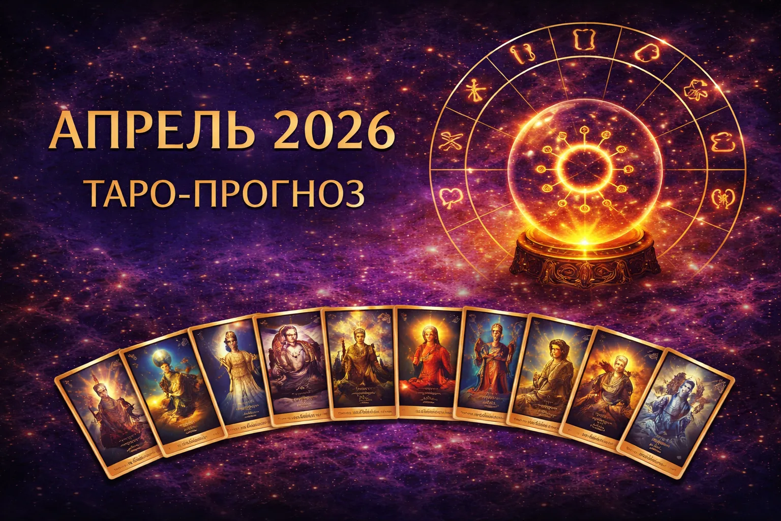 ✨ Таро-прогноз на апрель уже вышел!