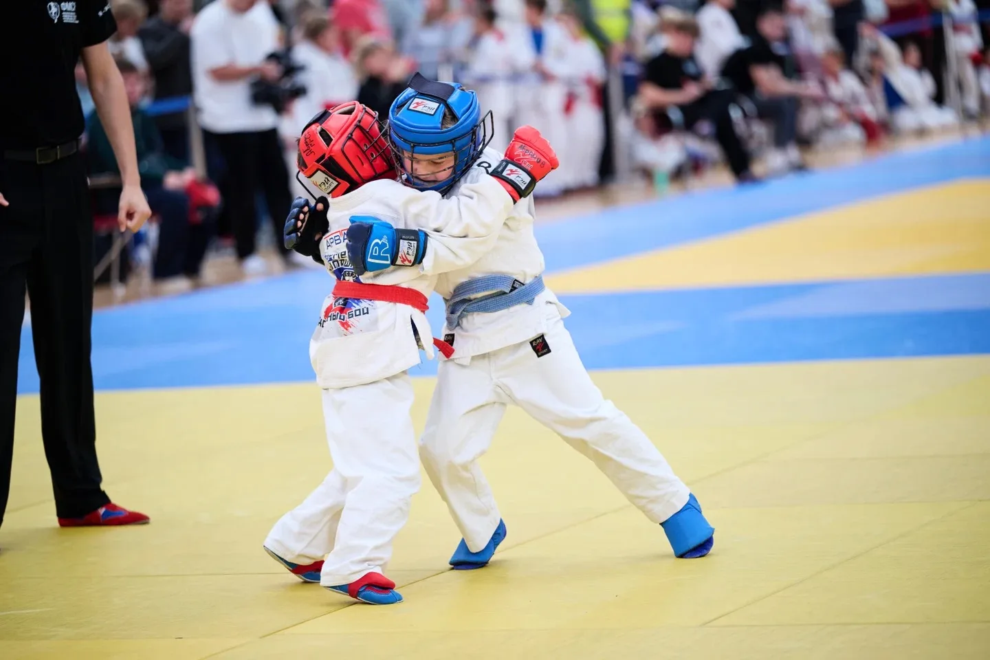 🥋 На турнире по армейскому рукопашному бою имени Дмитрия Вадимовича Саблина юные спорт...
