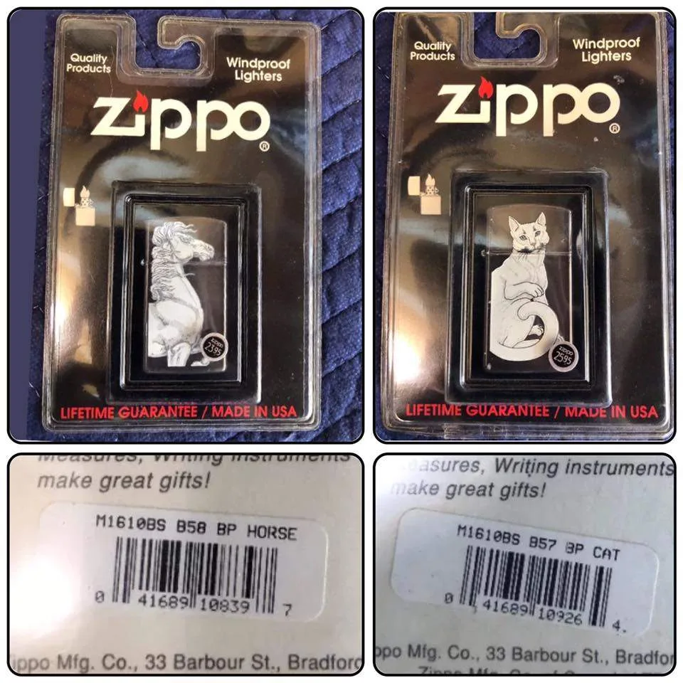 Zippo Slim в блистерной упаковке с дизайном от Barrett Smythe.