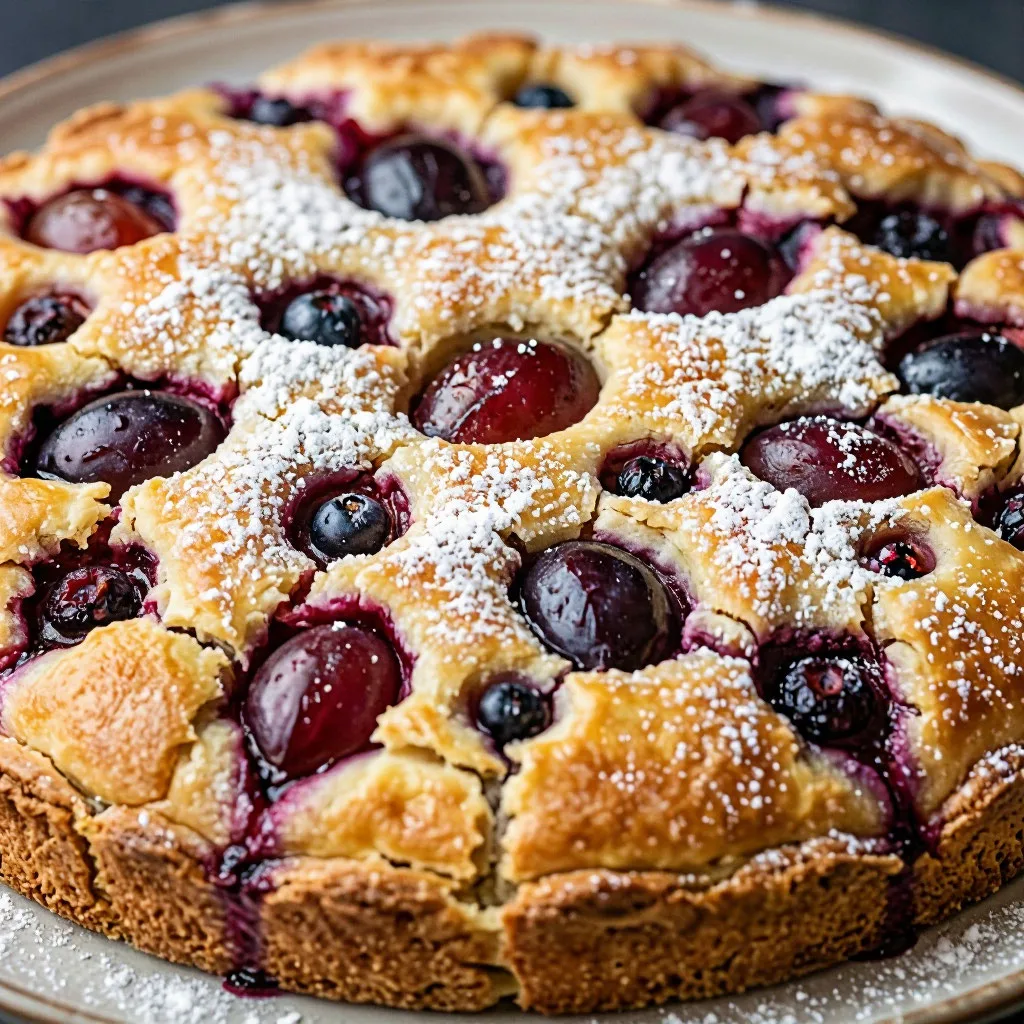 🍰 Постный пирог с брусникой и сливами — отличное угощение для семейного чаепития! Даже...